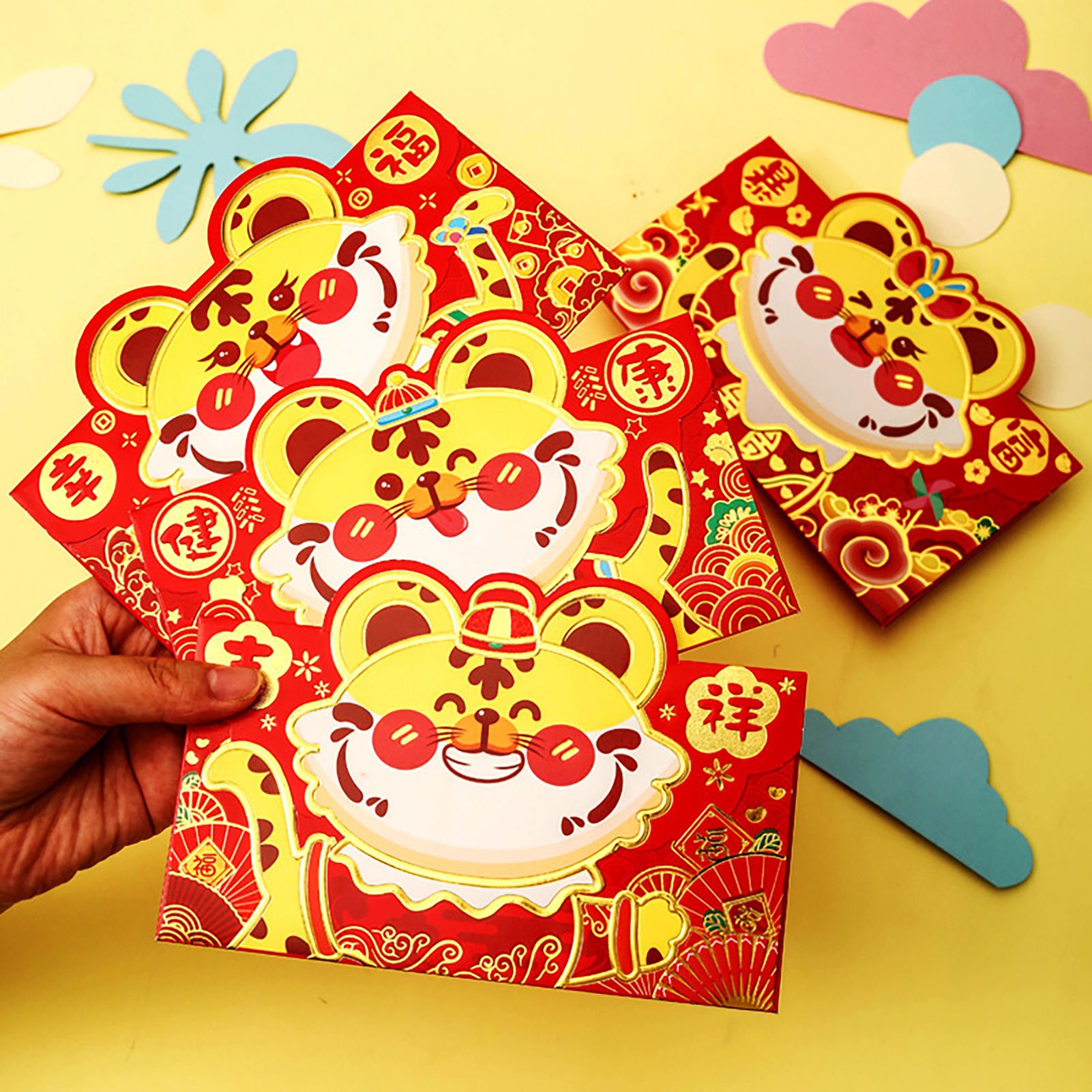 New Year Red Packets Adorable Fine Festive 2022 Red Packets