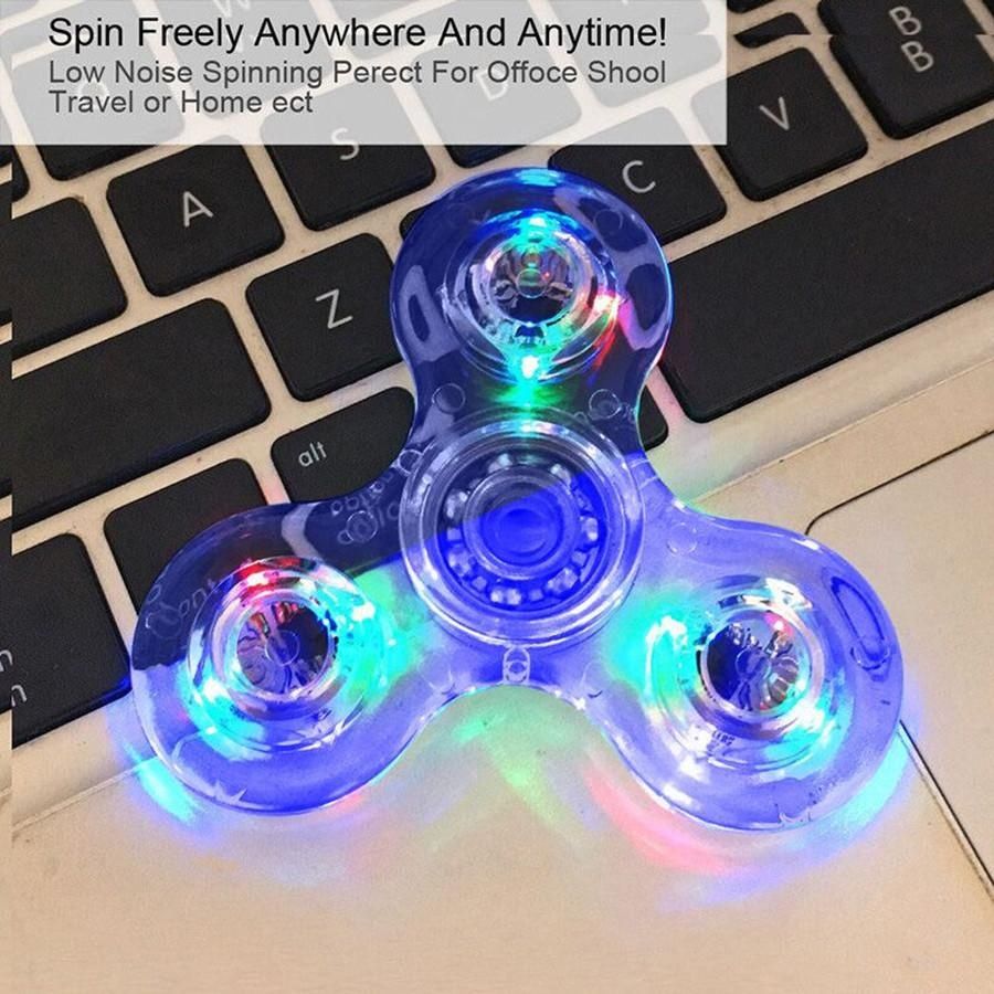 Fidget Spinner Triangle Single Finger Decompression Gyro Hand Spinner - intl