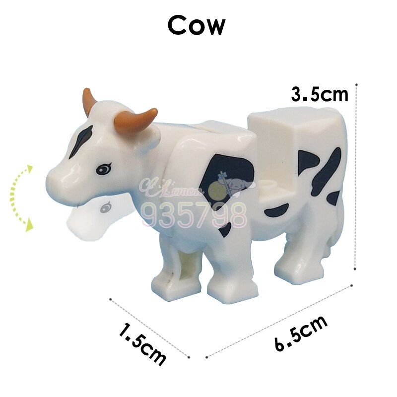 Single Animals world shark Horse giraffe Elephant jurassic Dinosaurs Building Blocks Friends educational Toys For Kids Children