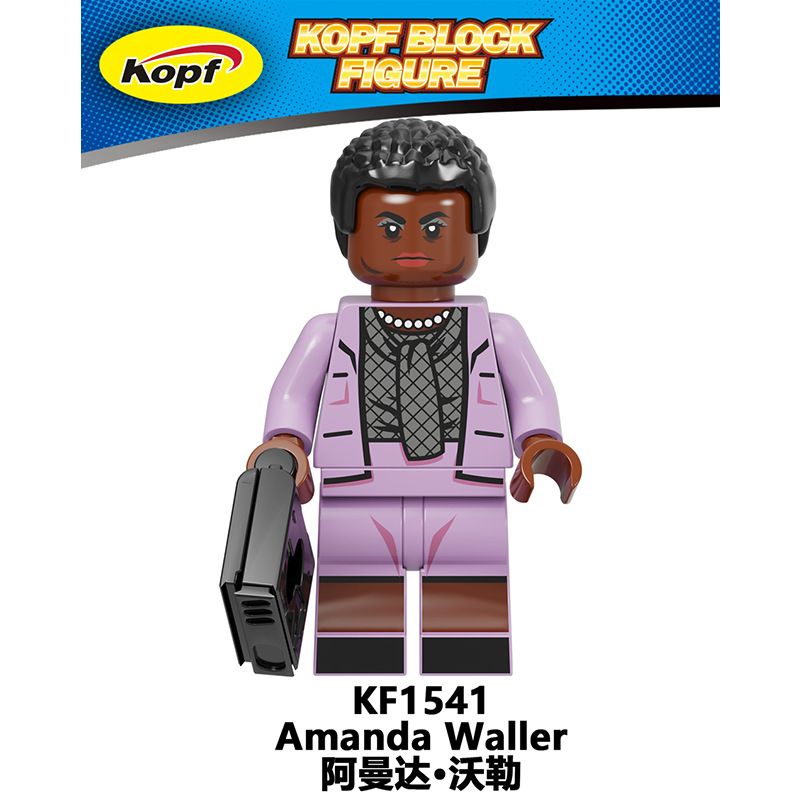 Single Sale The Suicide Squad NEW 2021 Building Blocks Harley Quinn Ratter Bloodsport Peacemaker Figures Accessories Bricks DIY Children Toys KF6140