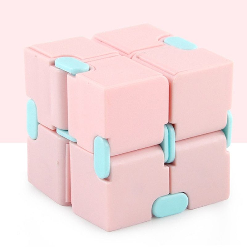 Infinity Cube Fidget Toy Stress Relieving Fidgeting Game for Kids and Adults Cute Mini Unique Gadget for Anxiety Relief Cube