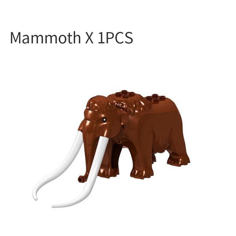 MOC Animal Accessories Building Blocks Model Crocodile Whale Educational Games Figures Classic Bricks Cute Toys for Children Kid
