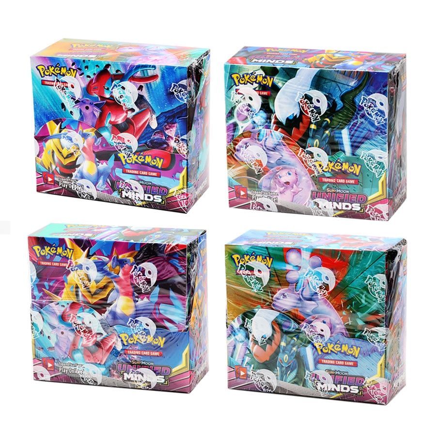 324pcs Pokemon cards Sun & Moon XY Evolutions Booster Box Collectible Trading Cards Game