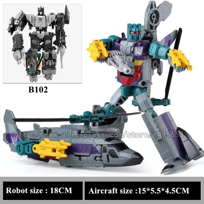 Arrive G1 KO Transformation Toys 5 IN 1 Action Figure Robot Toys Boy Classic Dinosaur Robot Deformation Model Kids Boy Gift