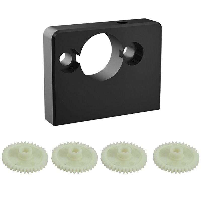 4Pcs Main Drive Gear 38T for SG 1603 SG 1604 SG1603 SG1604 1/16 RC Car Spare Parts & 1x Motor Mount Holder Fixed Base