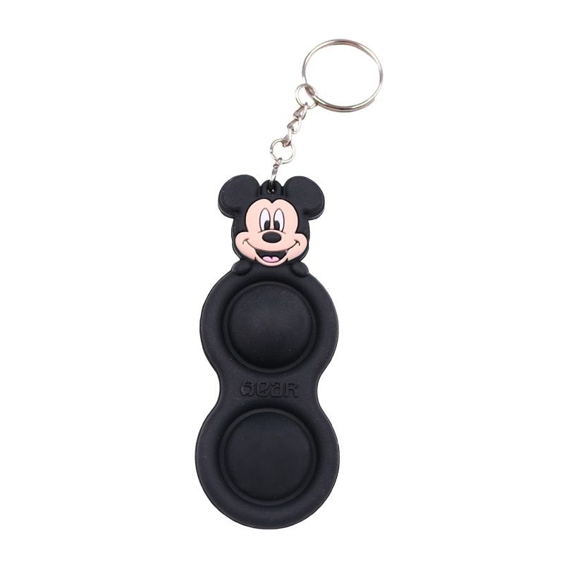 TOP Disney Marvel Fidget Simple Dimple Toy Spiderman Mickey Stress Relief Hand Fidget Toys For Kids  Autism Special Need