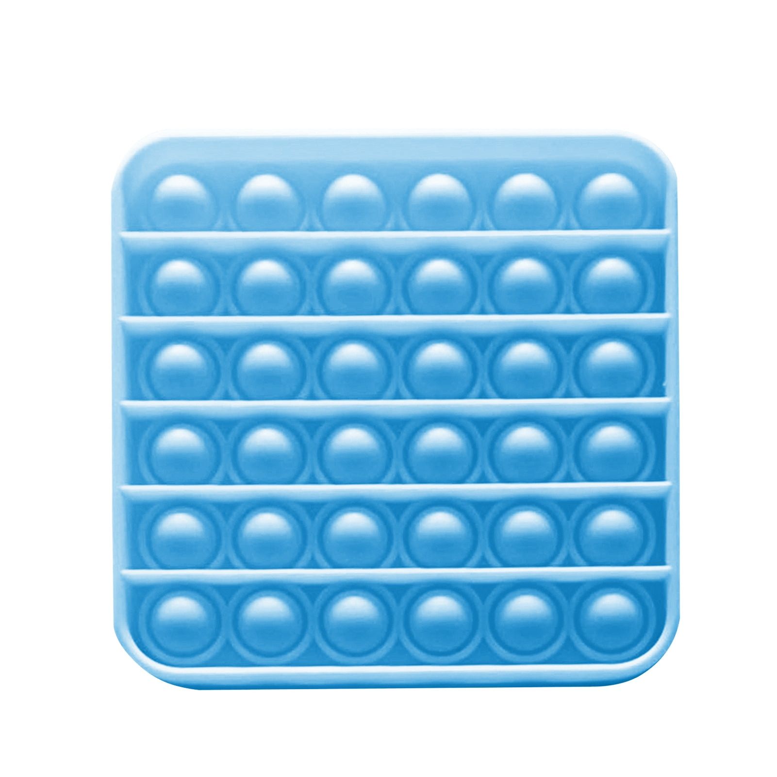 Push Bubble Sensory Toy Decompression Toy for All Ages Pop Bubble Silicone Squeeze for Autism Reliever Stress Anxiety Relief