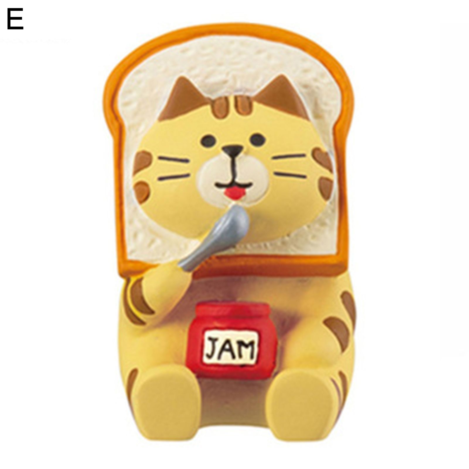 Miniature Cat Baking Version Decoration Compact Japanese Zakka Cat Figure for Home Decor