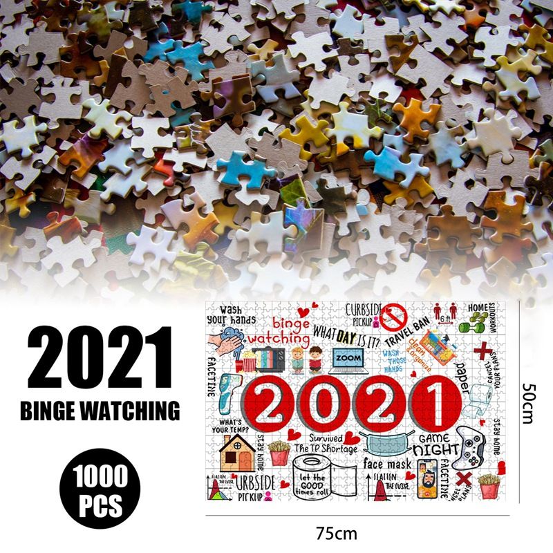 1000 Piece Jigsaw Puzzles for Adults Large Puzzles Parent-Child Interaction Game -Review Memorable Puzzle