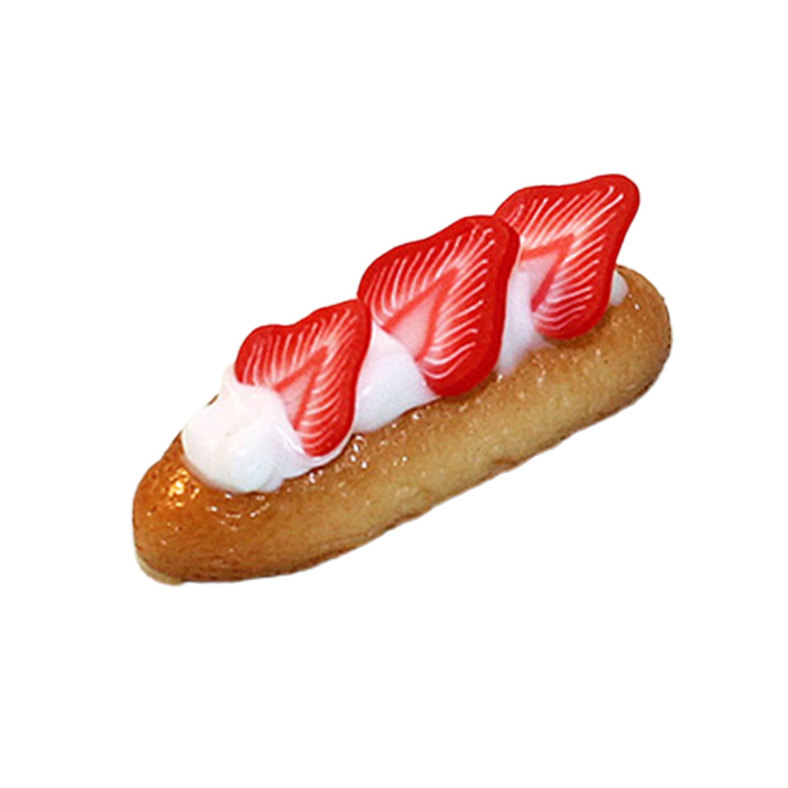 Mini Bread Handmade Scenery Accessory Resin Dollhouse Bread Model for Children
