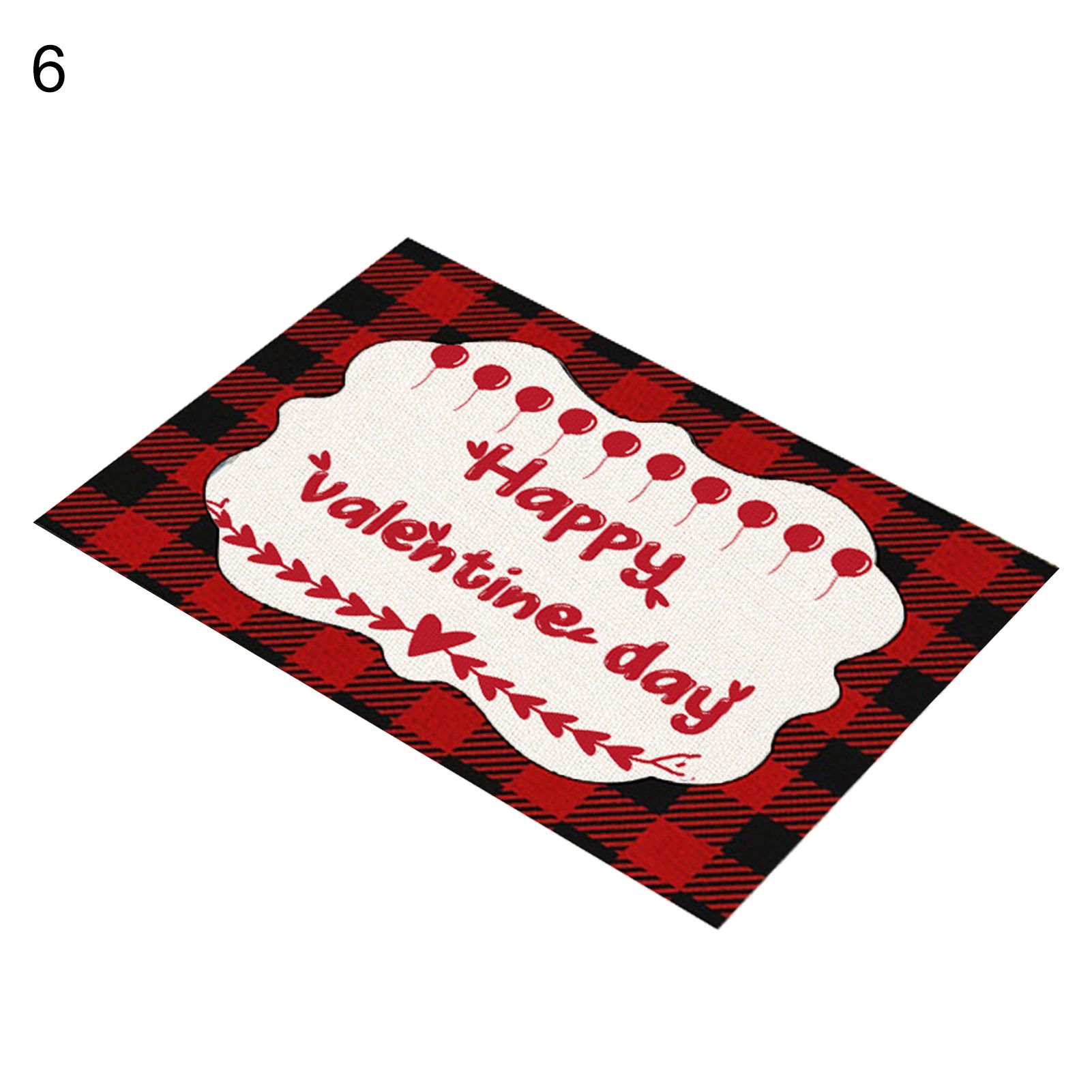 Dining le Mat le Decor Multi-function Valentine's Day Plemats