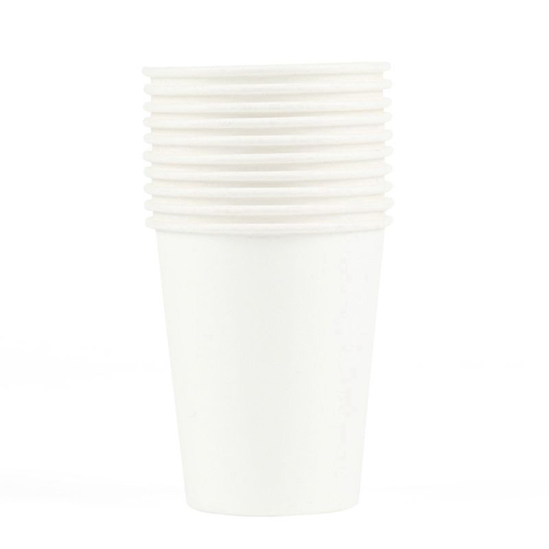200Pcs Pure Colour Party Disposable Paper Cups Juice Cup DIY Decoration Party Kids Birthday Wedding Picnic Tableware