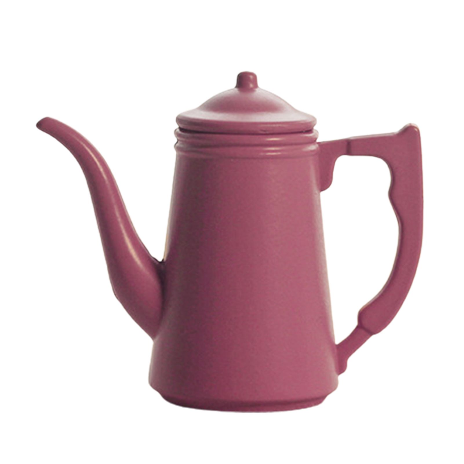 Miniature Teapot Bright Color Birthday Gift Exquisite Dollhouse Mini Tea Kettle for Children