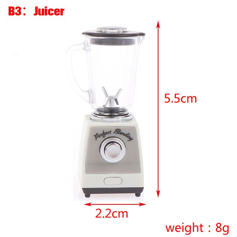 1: 12 Doll house mini decoration simulation kitchen electrical model doll toy