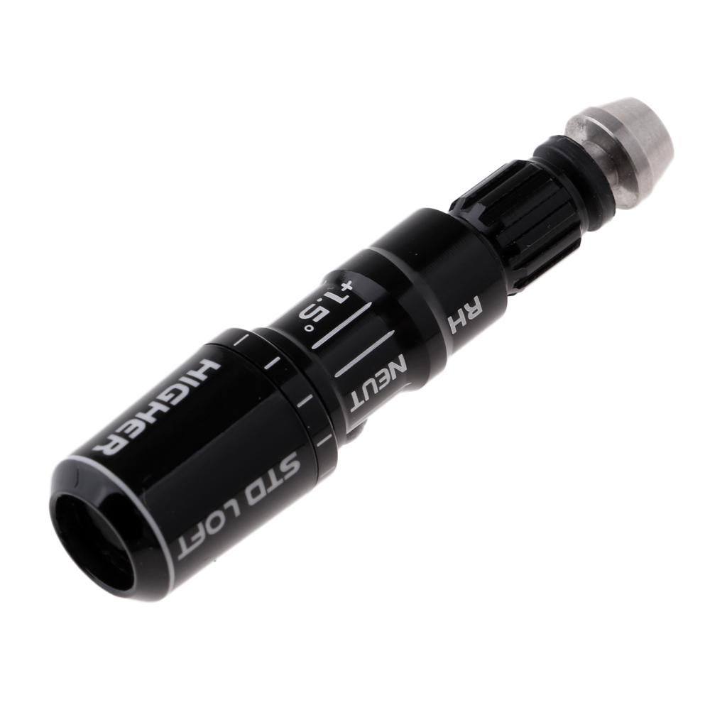 4xAluminum Alloy Golf Driver Shaft Adapter Sleeve for Taylormade SLDR Black