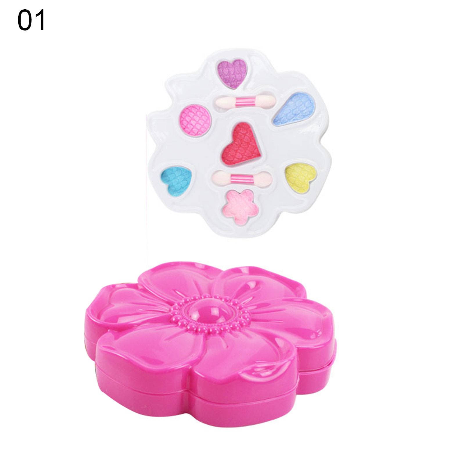 Children Non-Toxic Cosmetic Case Princess Dance Party Makeup Set Girls Toys Gift