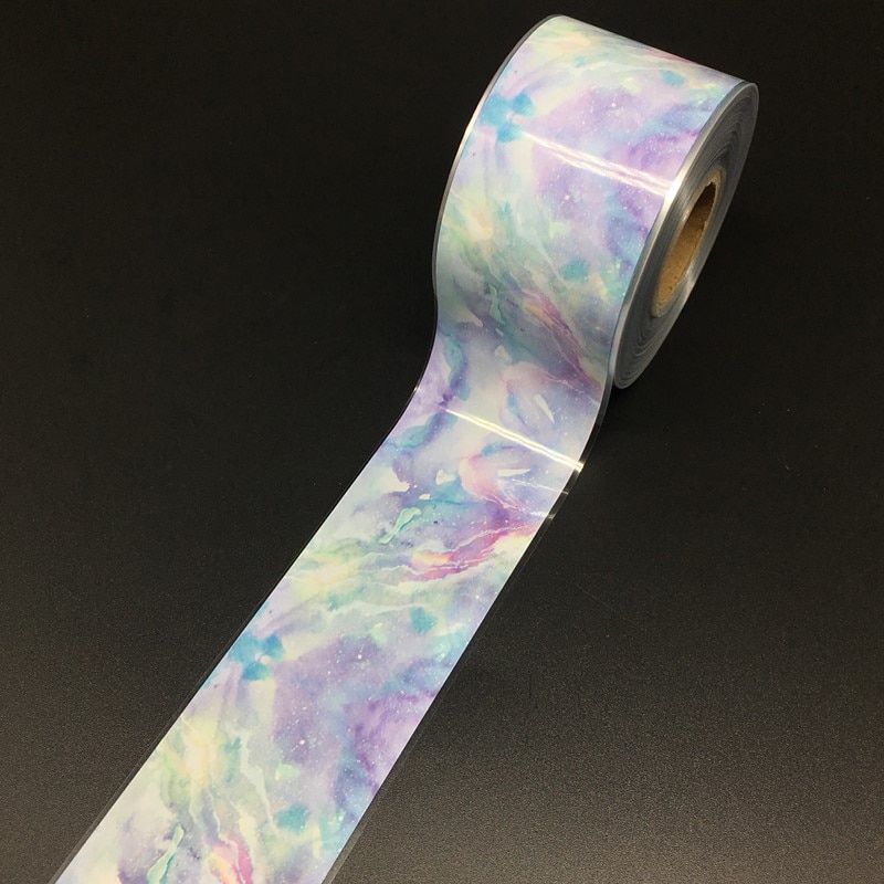 100m Nail Foils Snow for Nails Transfer Paper Holographic Sticker Xmas Manicure Set Christmas Wraps DIY  Nail Decorations