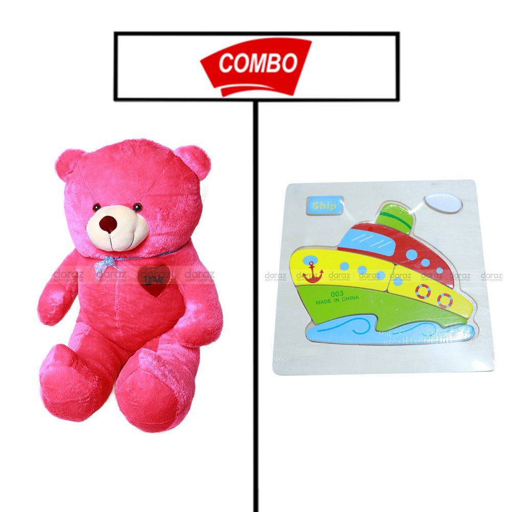 1 pcs teddY AND PUZZLE TOY FOR YOUR BABY