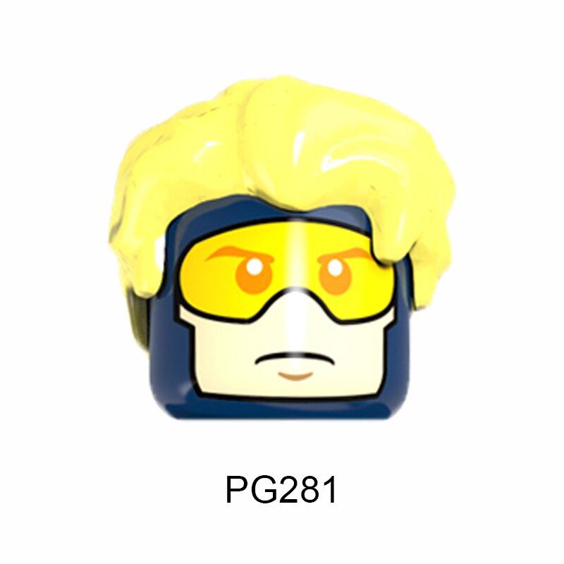Movie Series Bricks Barry Allen Black Canary Jesse Quick Black Lightning Figures Head Building Blocks Educational Toys For Kids
