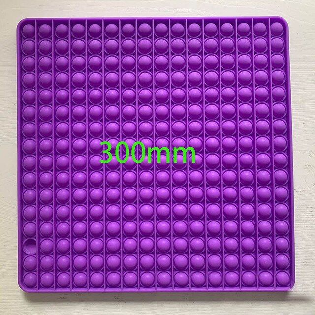30cm Super Big Size Fidget Toy Push Simple Dimple Toy Sensory Educational Bubble Fidget Toys Kids Stress Relief Toy Gifts Msxf