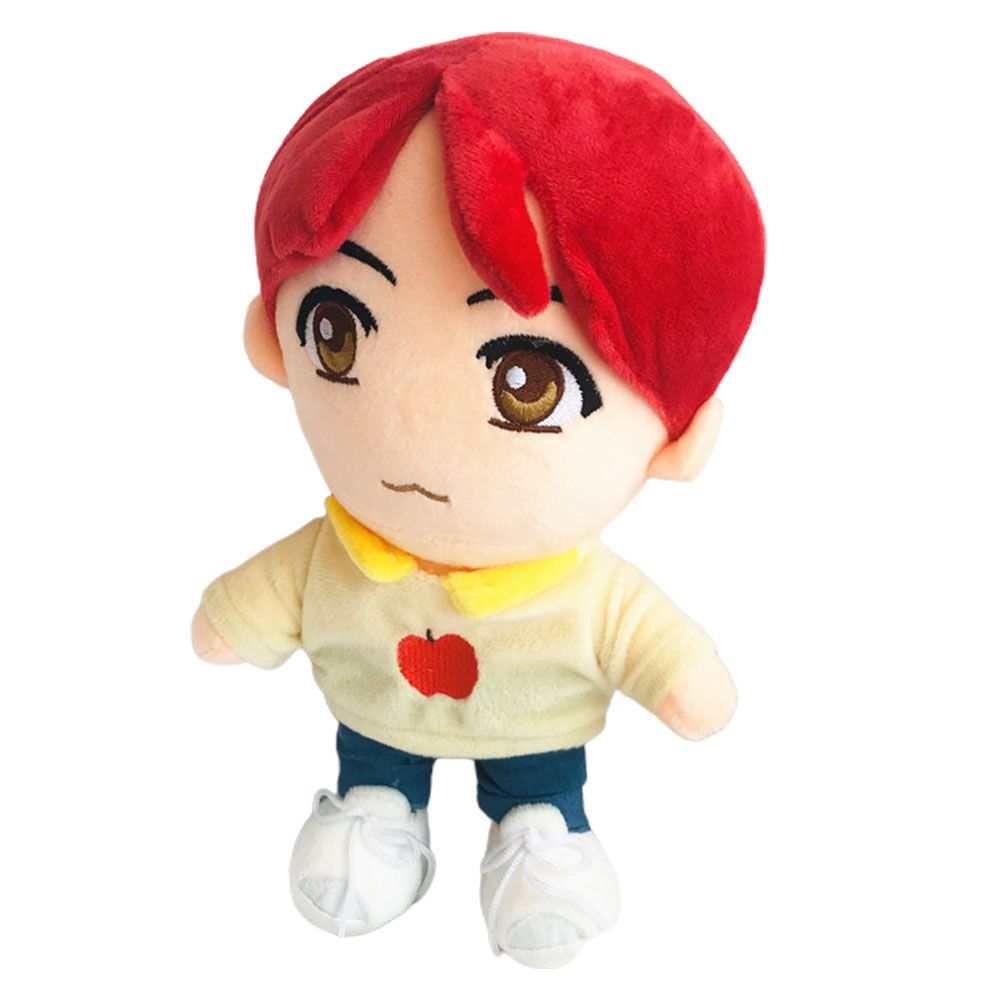 Stylish Cartoon Mini Washable BTS Idols Model Kids Toys Plush Doll Birthday Gift