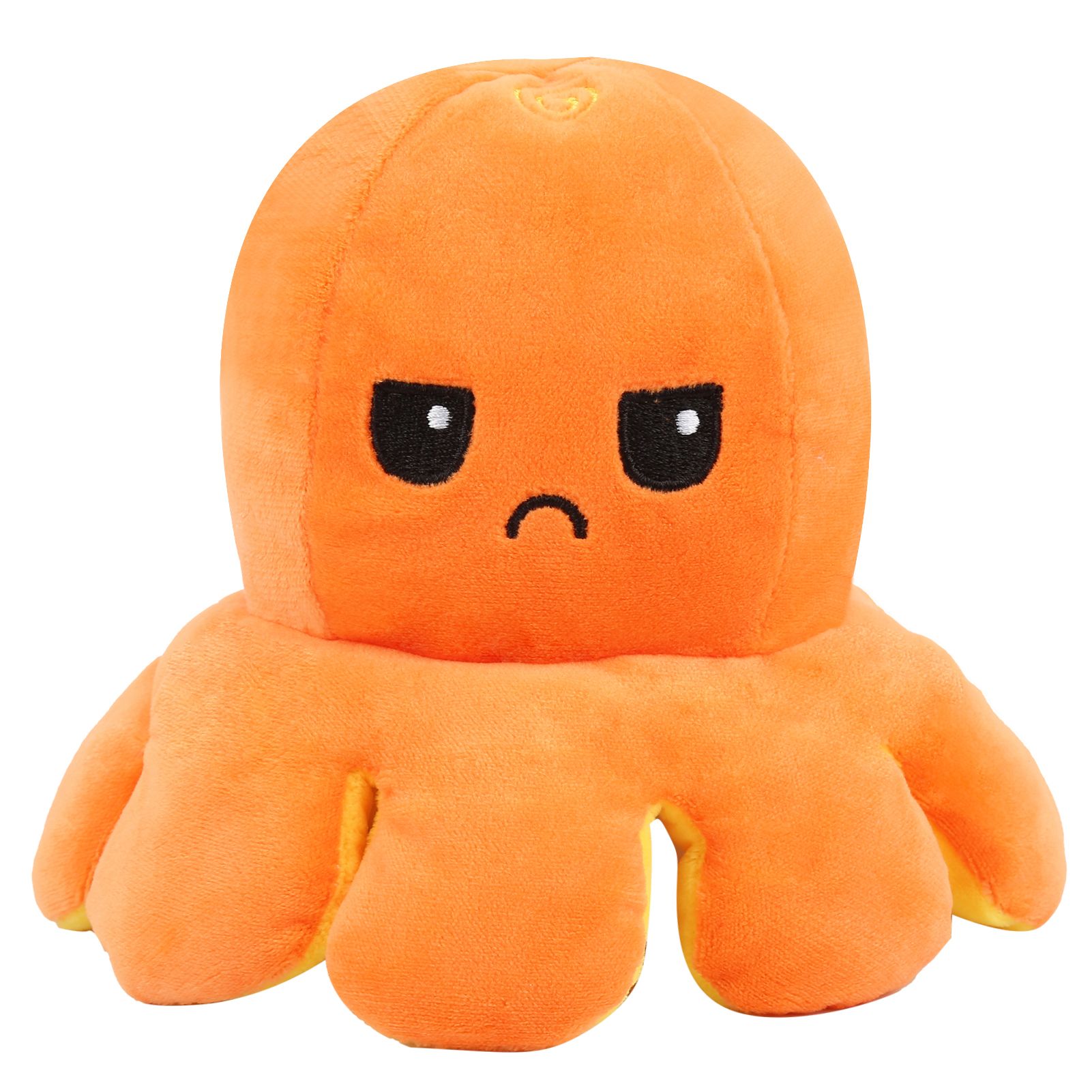 octopus doll double-sided flip octopus toy doll marine life doll for children