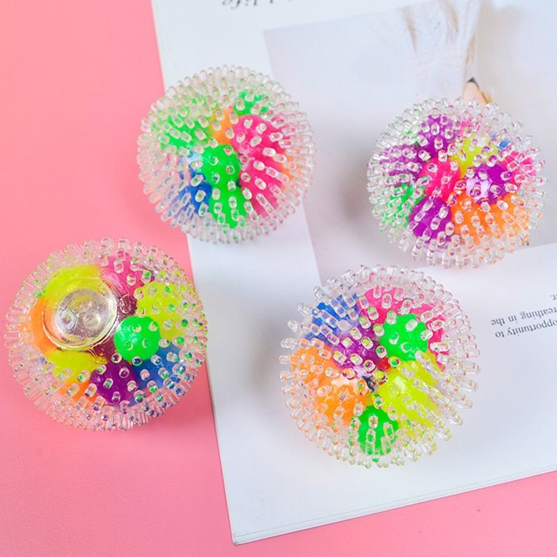 Fidget Toys Non-toxic Color Sensory Toy Office Stress Ball Pressure Ball Stress Reliever Toy Decompression AntiStress Relief