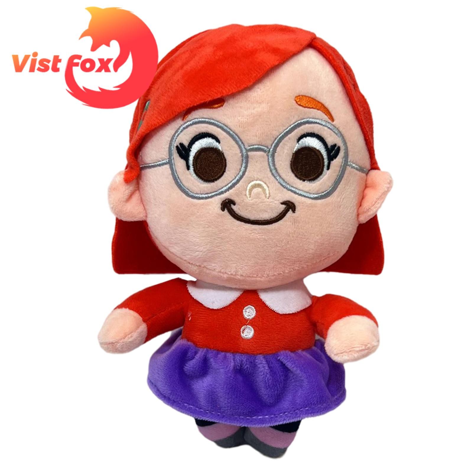 Vist Fox Plush Toy Interactive Relieve Boredom Turning Red Raccoon Plush Doll
