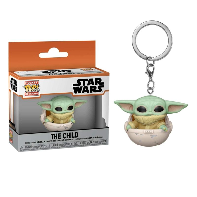 Disney Star-Wars Keychain The Child Yoda Action Figure Collection Toys