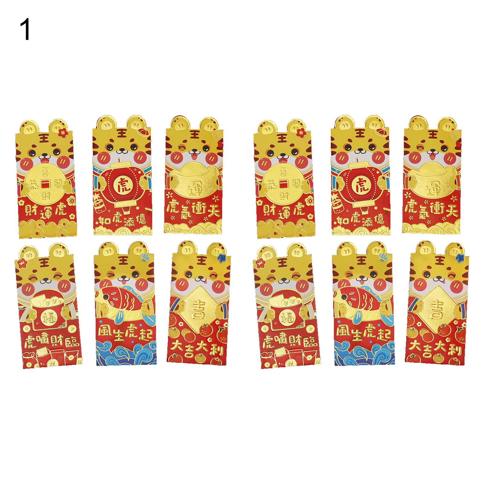Red Envelope Traditional Chinese Spring Festival 2022 Lucky Envelop