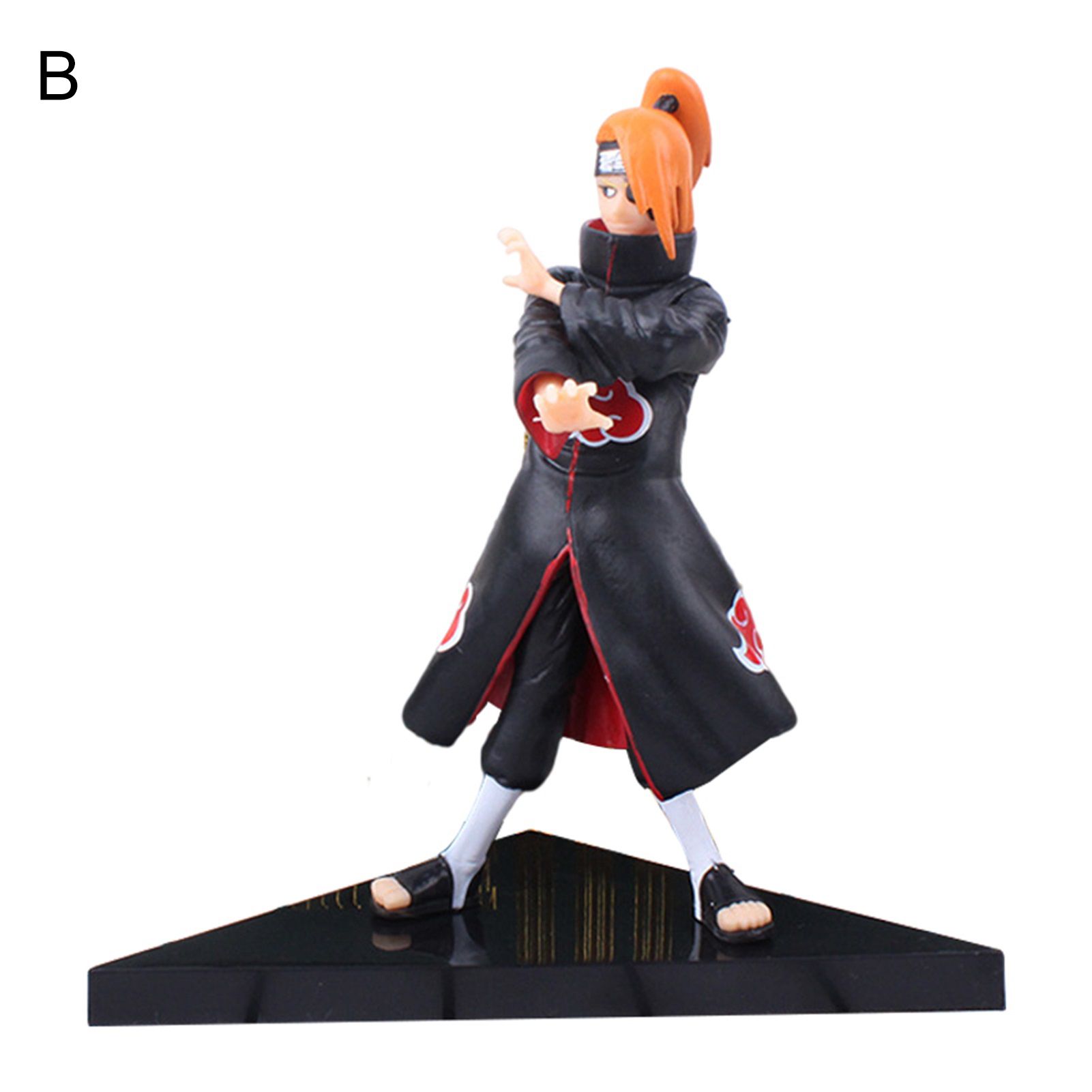 Naruto Anime Model Rust-proof Excellent Craftsmanship Micro Decor Deidara Uchiha Sasuke Gaara Statue Doll for Anime Lover