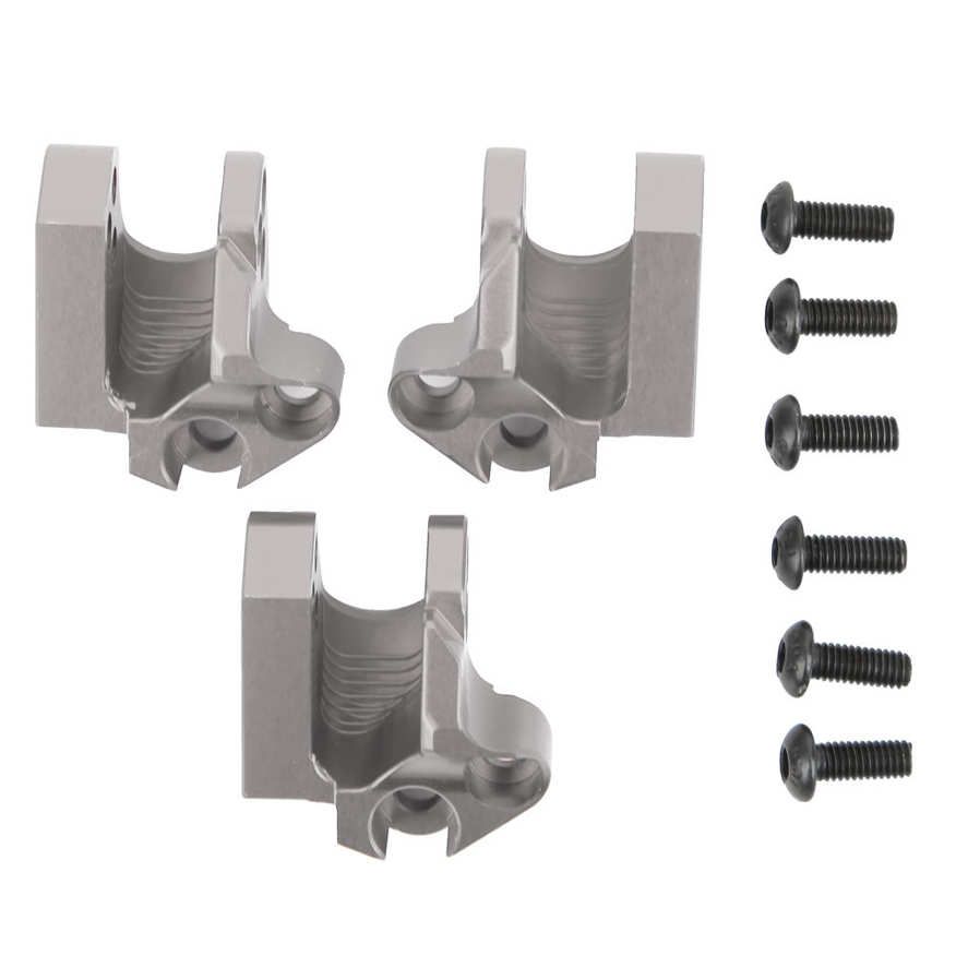 Himeng La Aluminum Alloy Fixed Code Pull Bar Fit for Axial SCX10 III AX103007 1/10 RC Car Model