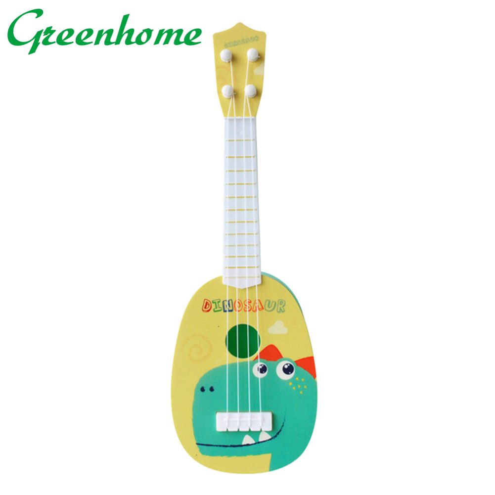 Greenhome Mini Four Strings Ukulele Guitar Musical Instrument Educational Kid Children Toy