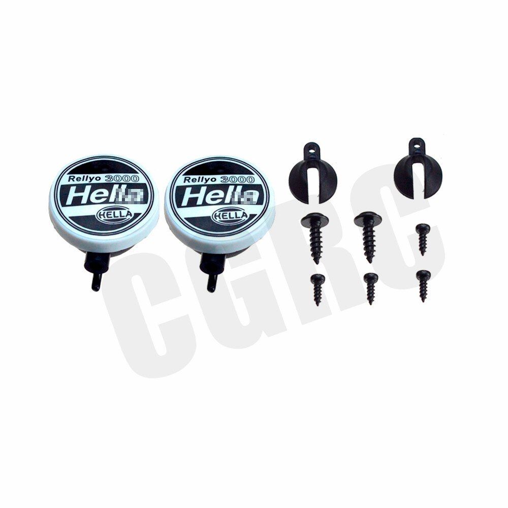 2pcs Led Spotlight Roof Light Lampshade For 1/10 RC Crawler Car TRX4 Defender Bronco RC4WD D90 D110 Axial Scx10 90046