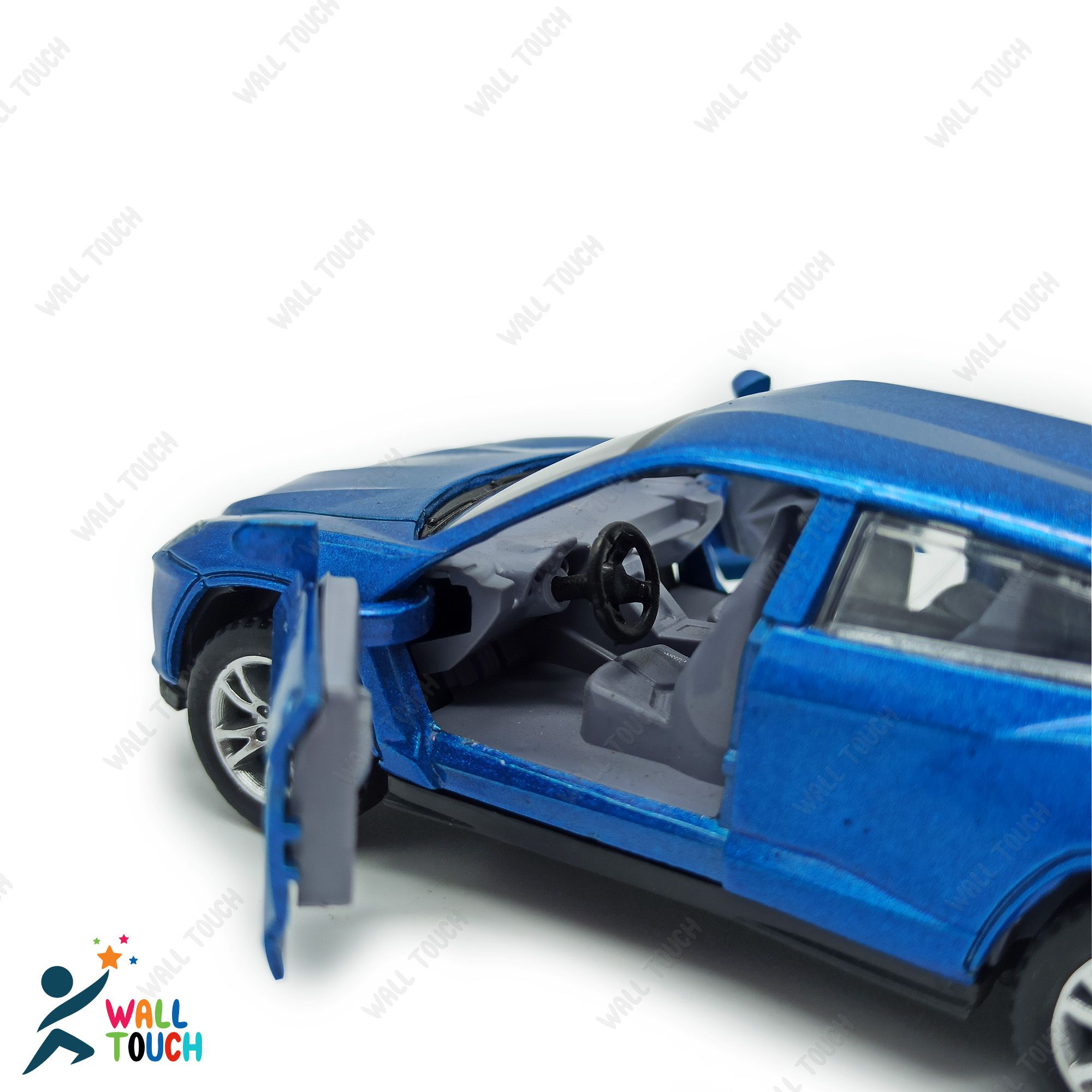 Amazing Die cast METAL CAR Toy Vehicle Of Some Famous Brand's Car  with Light & Music For Kids Toddler- 1 PC