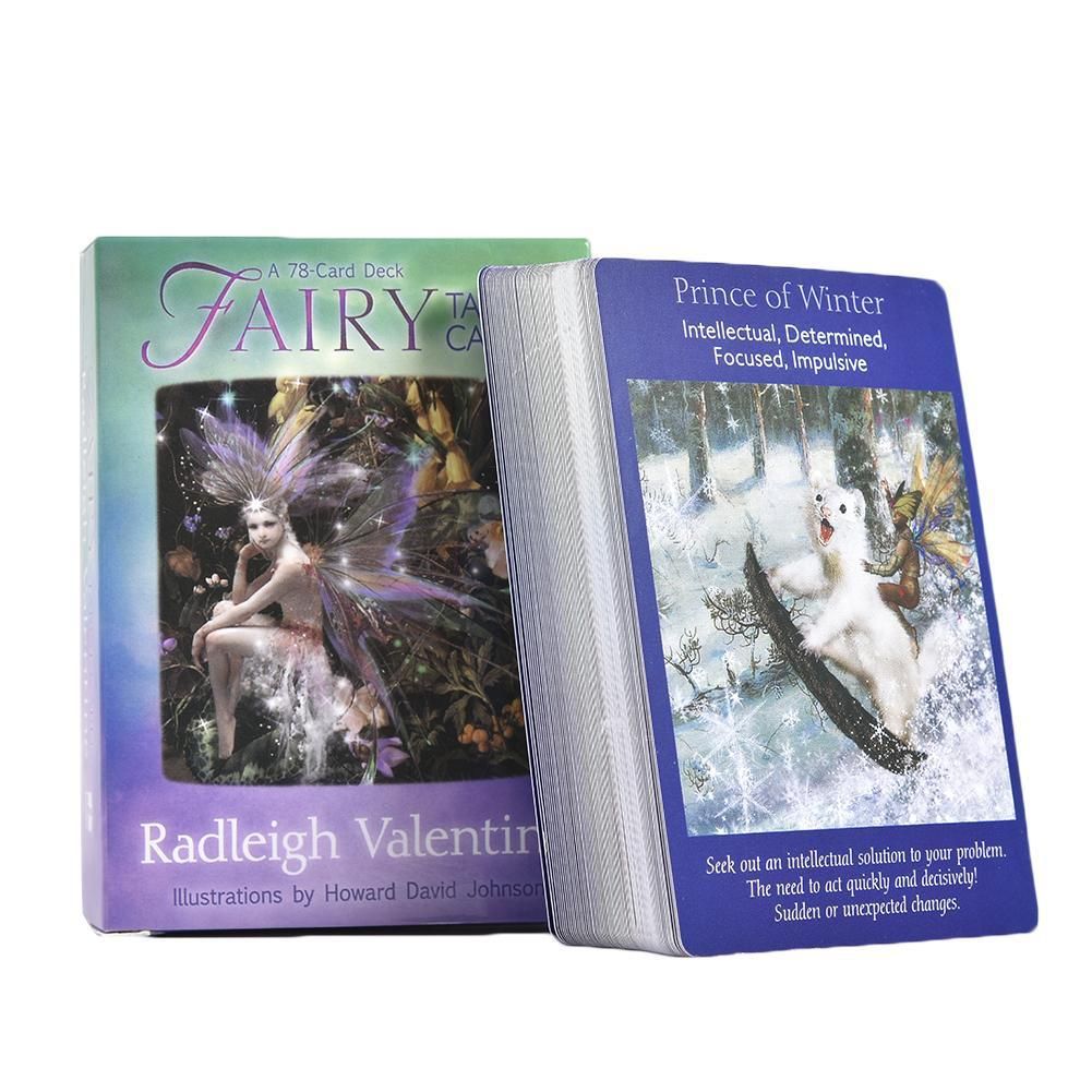 Style Fairy Tarot Card Tarot Deck English Version Divination Collection Card Game Family Board Game