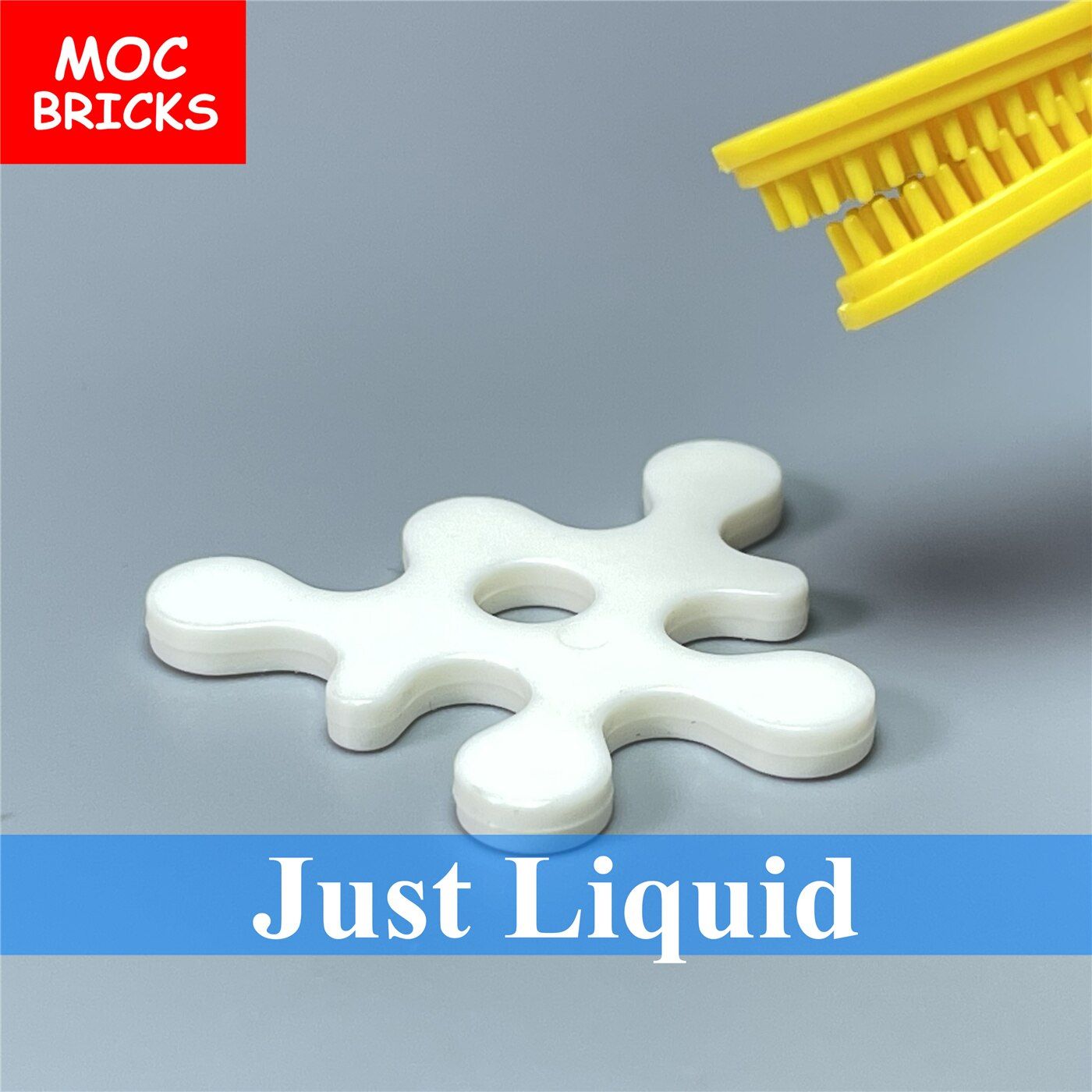 10pcs/lot MOC Bricks Trans Liquid Water Blood Milk Educational Building Blocks Action Figure Toy Kids Toys Gifts