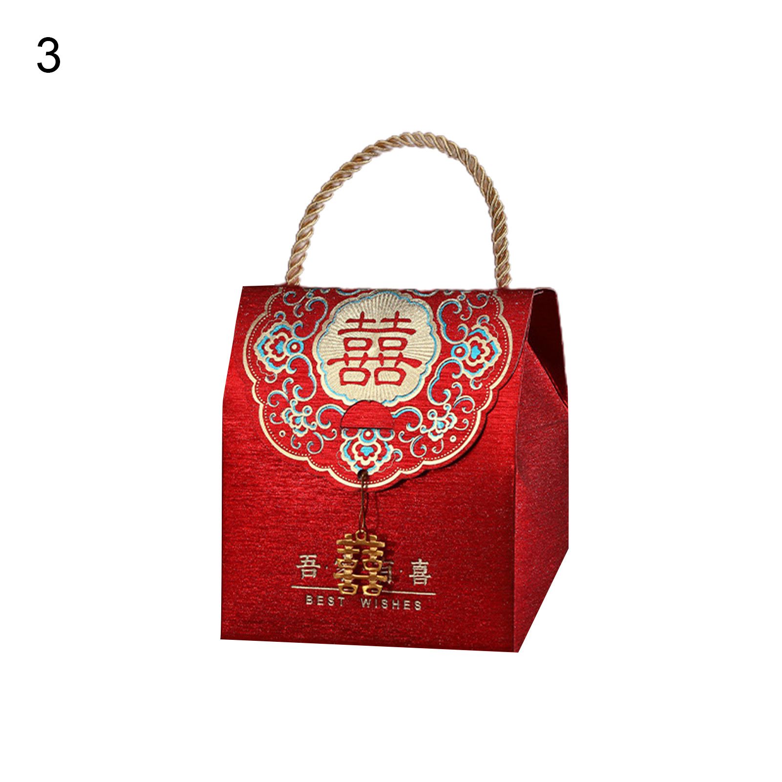Candy Organizer Porle Delicate Wedding Candy Pouch Case