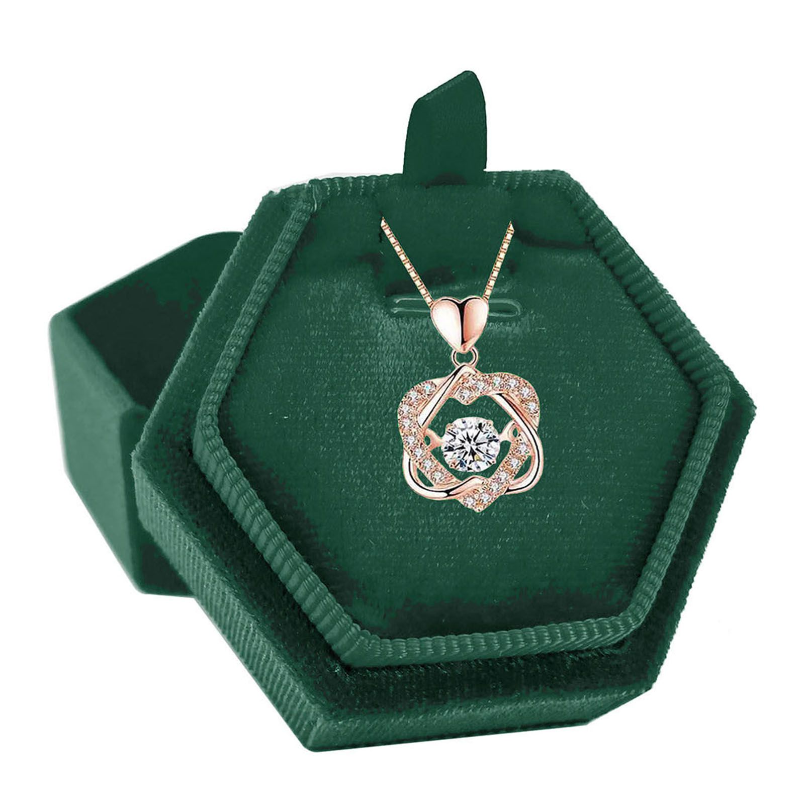 Party Neckle Easy to Carry Exquisite Neckle with Storage Container
