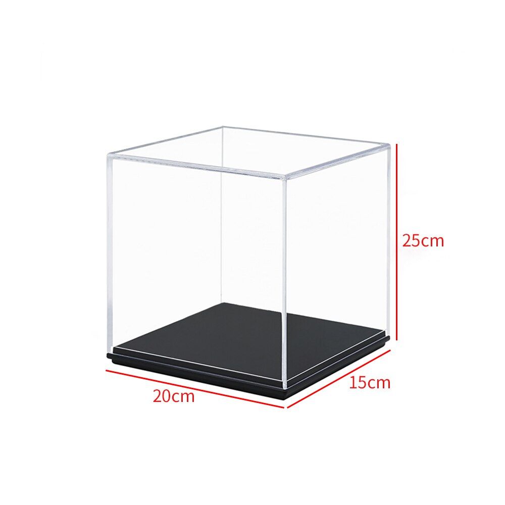 Acrylic Display Case/Box Perspex Dustproof ShowCase For Action Figure Models Pop Collectibles （material package）