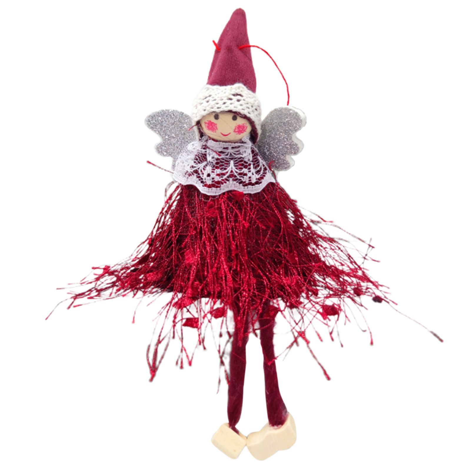 Angel Girl Pendant with Rope Lovely Little Girl Christ Angel Toy Ornament