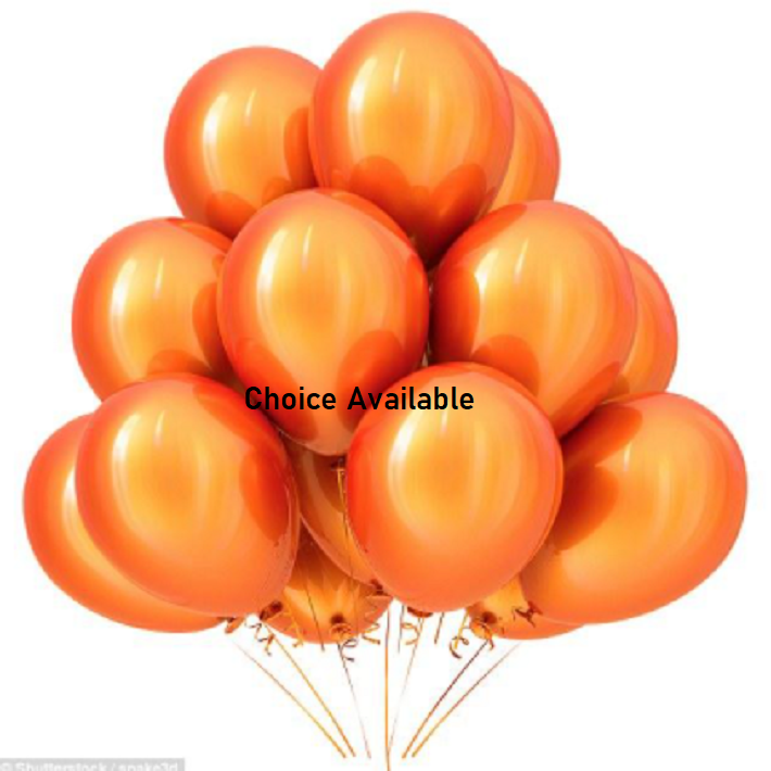 Monty Balloon 20pcs- Orange Color