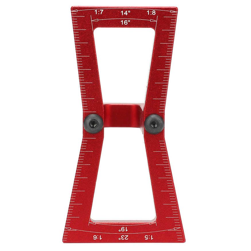 DIY Woodworking Dovetail Ruler Marker Wood Joints Gauge Guide Tool (1:5-1:7 1:6-1:8)
