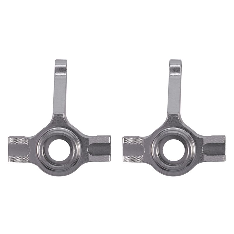 Harmony 2PCS Alloy Steering Cup Steering Mounting Accessories for RC Model Car FTX5579 RGT86100 Silver Tik Tok