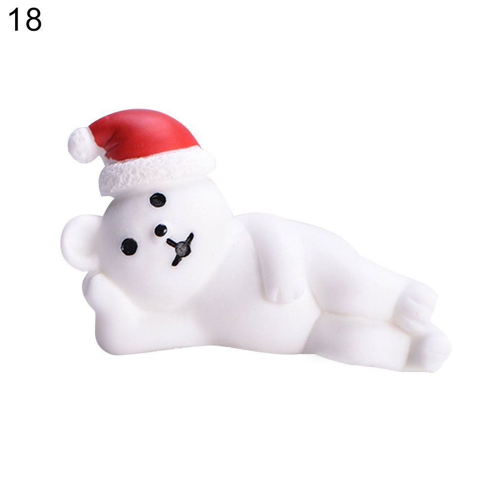 Mini DIY Resin Santa Claus Snowman Mold Micro Landscape Garden Home Decoration