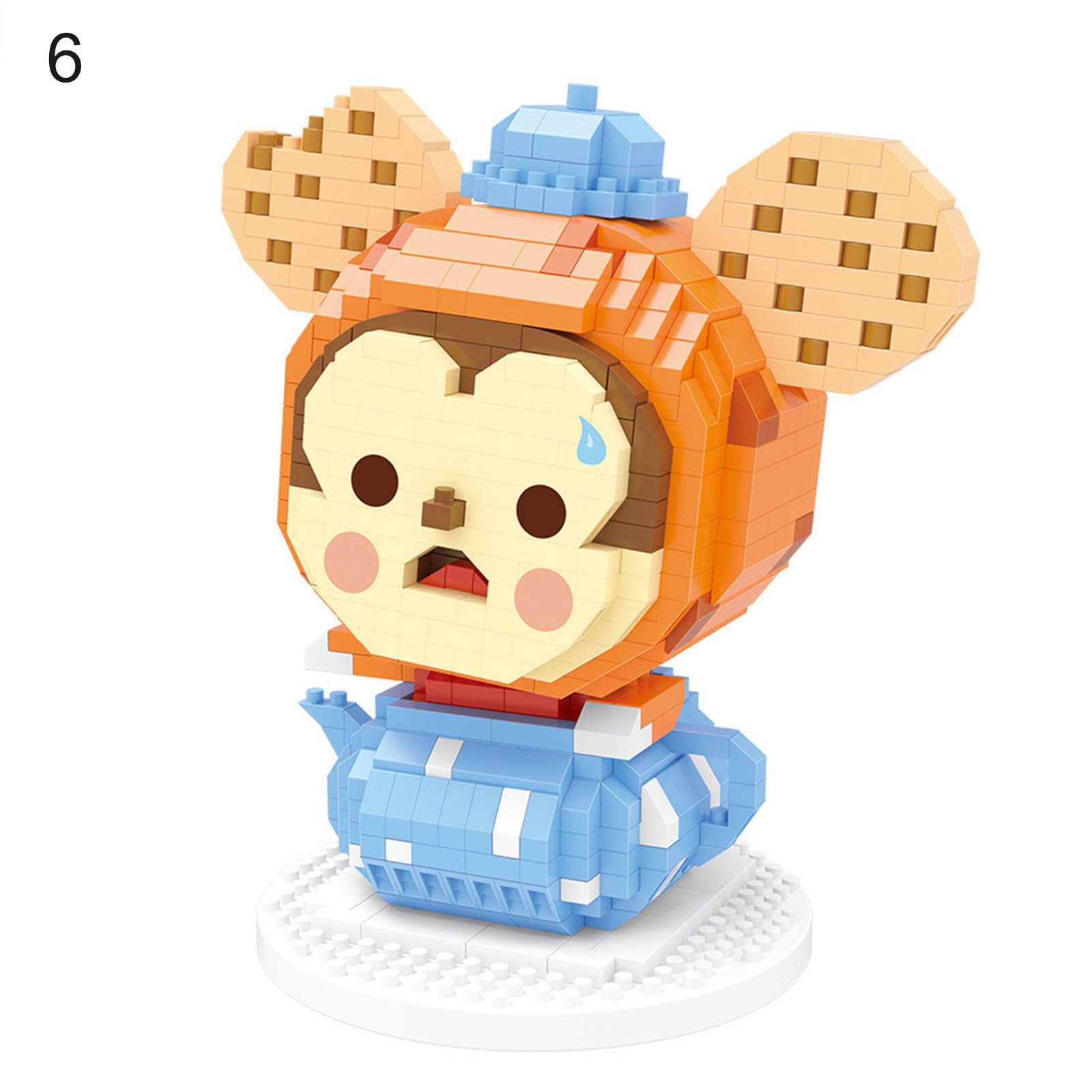Building Blocks Top Chef Just Desserts Series Logic Thinking Training Eco-friendly Cartoon Character Particles Building Bricks Toy for Early Education