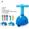 Cute Dolphin Shape odynamic Balloon Car Children Educational Toy Kids Gift