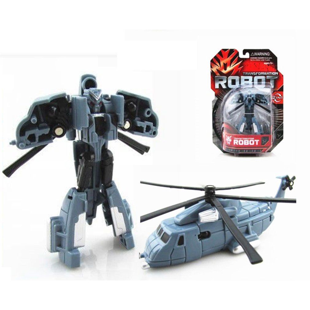 Portable Size Plastic Car Series Transformer Children Kids Collection Car Toys
