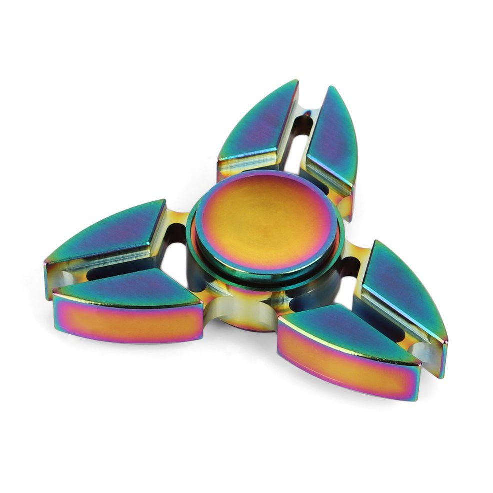 Brass Finger Toy Hand Spinner Anti Stress Focus ADHD Autism Toys For Adults