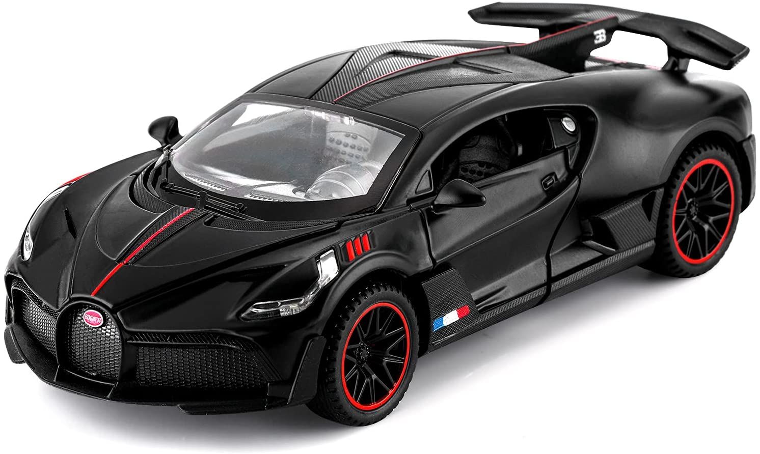 Bugatti Divo Diecast Alloy Car 1:32 Vehicles Metal Car Model Car Sound Light Toys For Gift